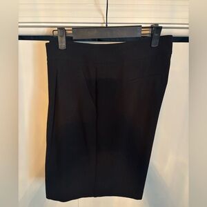 Classic Black Pleated Shorts